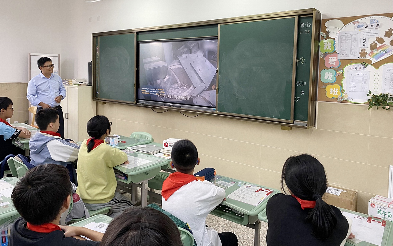 蘇州前迅工業(yè)機(jī)器人應(yīng)用科普進(jìn)校園活動